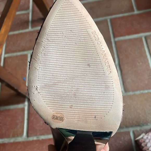 Brown BCBGMaxazria MA-Metild Snakeskin Bootie 9.5 - Picture 5 of 9